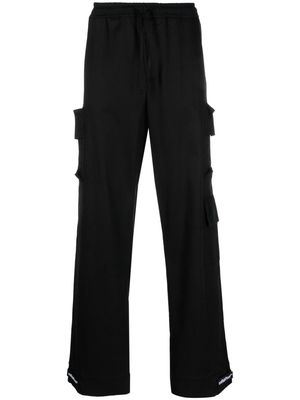 STYLAND organic-cotton cargo pants - Black