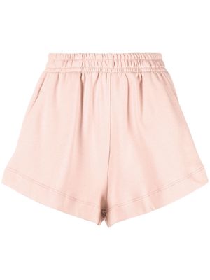 STYLAND organic-cotton jersey shorts - Pink