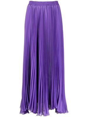 STYLAND pleated high-waisted skirt - Purple