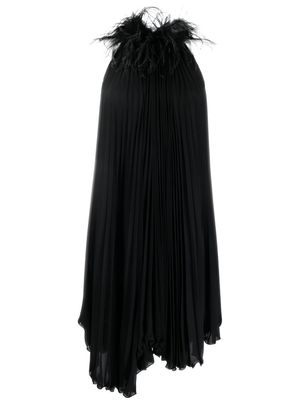 STYLAND pleated mini dress - Black