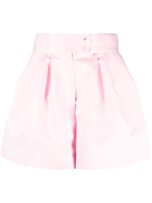 STYLAND satin-finish mini shorts - Pink