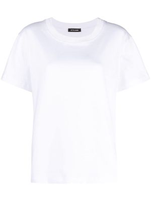 STYLAND short-sleeve cotton T-shirt - White
