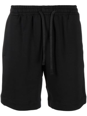 STYLAND straight-leg track shorts - Black