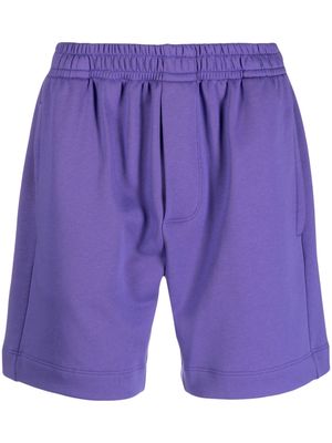STYLAND straight-leg track shorts - Purple