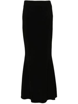 STYLAND straight long skirt - Black