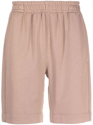 STYLAND x notRainProof cotton Bermuda track shorts - Brown