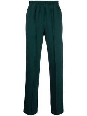 STYLAND x notRainProof elasticated-waistband straight trousers - Green