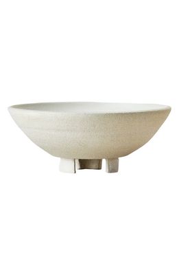 Style Union Home Fiona Ceramic Bowl in Raw Blanc
