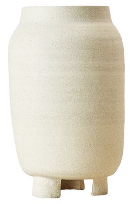 Style Union Home Francesca Ceramic Vase in Raw Blanc
