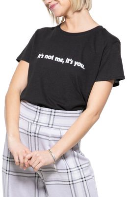 Sub_Urban Riot It's Not Me It's You Graphic Tee in Black