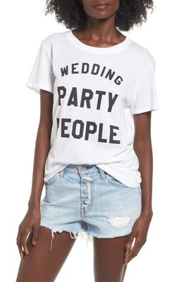 Sub_Urban Riot Wedding Party People Graphic Tee in White