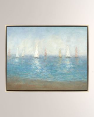 "Subtle Sailing" Giclee Canvas Art