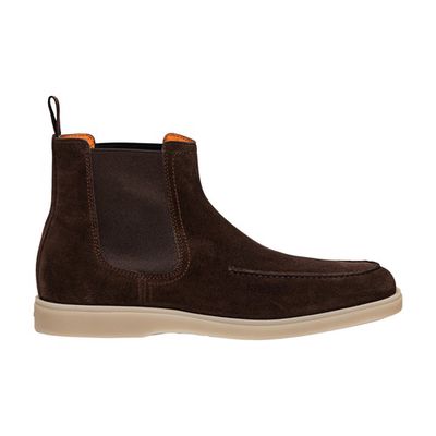 Suede chelsea ankle boot