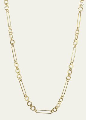 Sueno Paperclip Necklace in 18K Gold