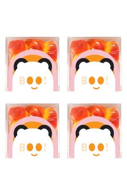 sugarfina Spooky Ghosts Set of 4 Candy Cubes in Orange Multi