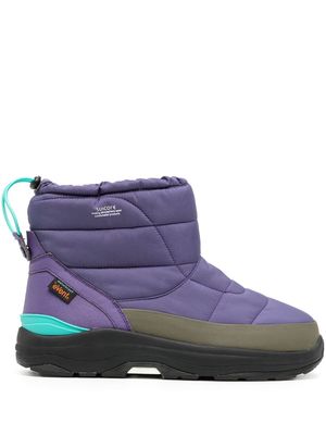Suicoke Bower padded snow boots - Purple