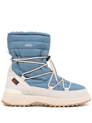 Suicoke BOWER quilted snow boots - Blue