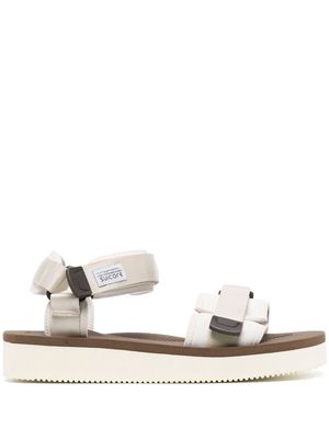 Suicoke CEL-PO touch-strap sandals - White