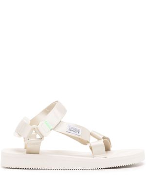 Suicoke Depa-Cab logo-patch sandals - Neutrals