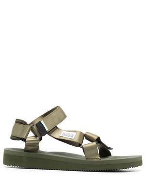 Suicoke DEPA-CAB nylon strap sandals - Green