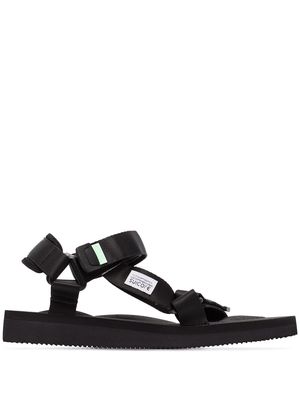 Suicoke Depa flat multi strap sandals - Black