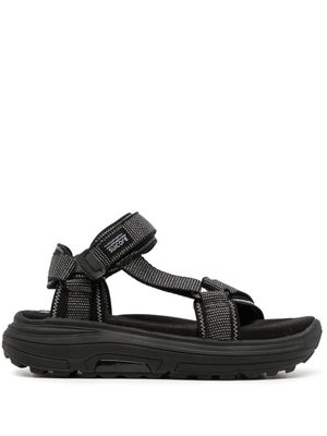 Suicoke Depa-Run 2 logo-patch sandals - Black