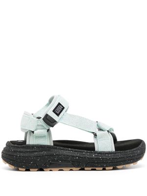 Suicoke Depa Run logo-patch sandals - Green