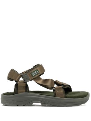 Suicoke DEPA-V2PO touch-strap sandals - Green
