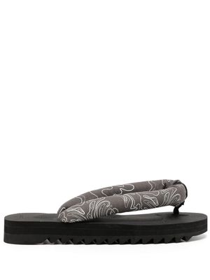 Suicoke GTA thong-strap sandals - Grey