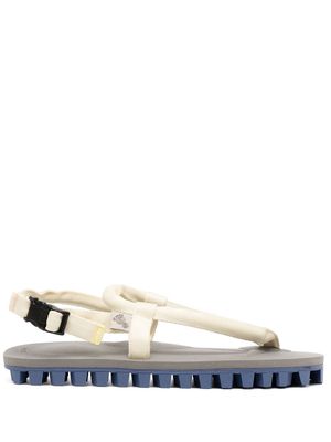 Suicoke GUT padded thong-strap sandals - Grey
