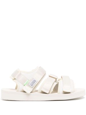 Suicoke Kisee-Cab logo-patch sandals - Neutrals