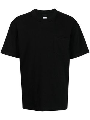 Suicoke Pocket-detail cotton T-shirt - Black
