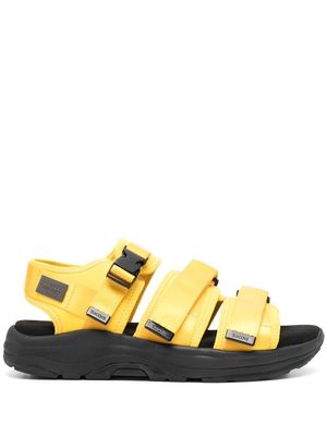 Suicoke triple-strap sandals - Yellow