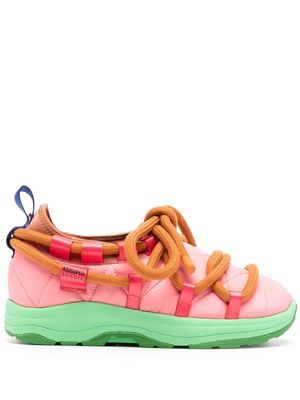 Suicoke x Kid Super padded sneakers - Pink