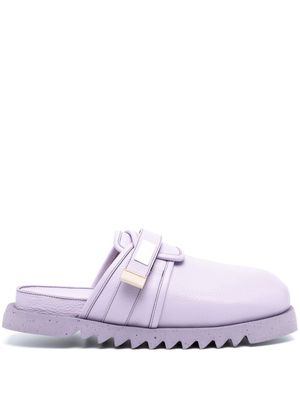 Suicoke x Marsell Zavo leather mules - Purple