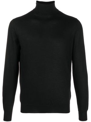 Suite 191 roll-neck cashmere jumper - Black