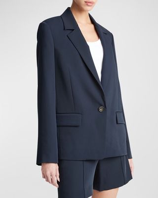 Suiting Single-Breasted Blazer
