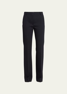 Suiting Slim Fit Wool Trousers