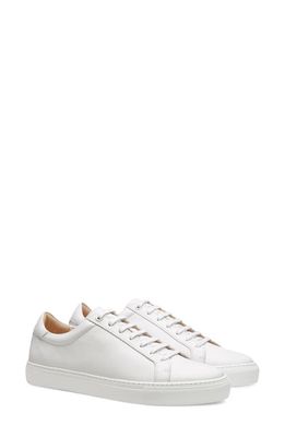 Suitsupply Low Top Leather Sneaker in White
