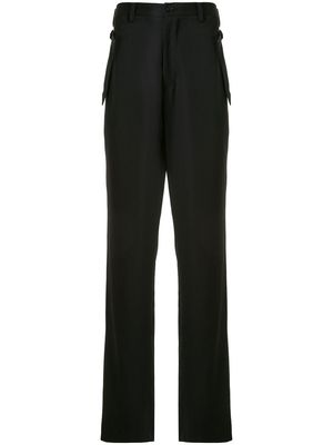 sulvam belted back trousers - Black