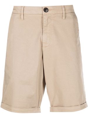 Sun 68 cotton chino shorts - Neutrals