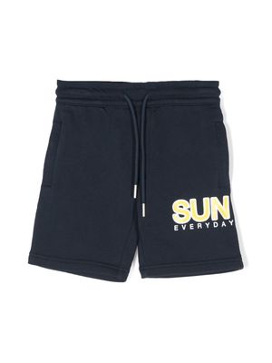 Sun 68 elasticated-waist shorts - Blue