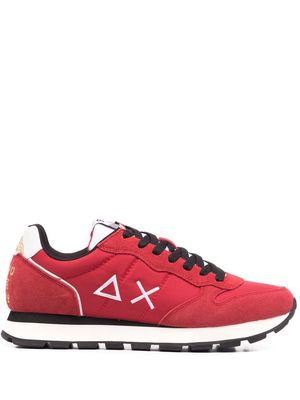 Sun 68 embroidered-logo detail sneakers