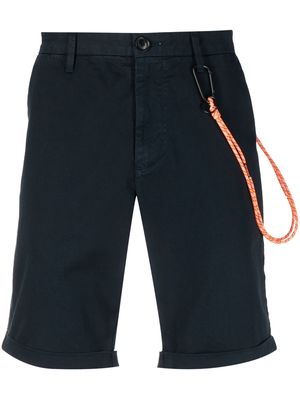 Sun 68 four-pocket cotton Bermuda shorts - Blue