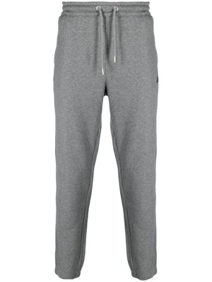 Sun 68 logo-embroidered cotton track pants - Grey
