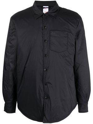 Sun 68 padded long-sleeve shirt - Black