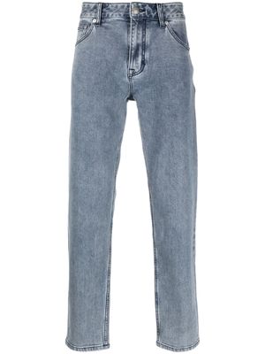 Sun 68 Texa low-rise slim-cut jeans - Blue