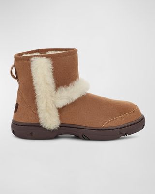 Sunburst Suede Shearling Classic Boots