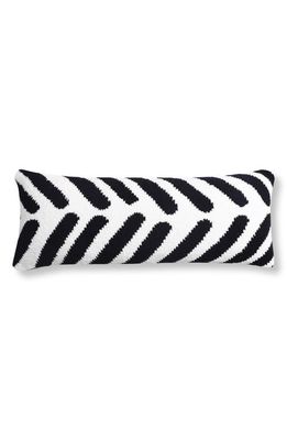Sunday Citizen Oversize Lumbar Pillow in Black - Off White