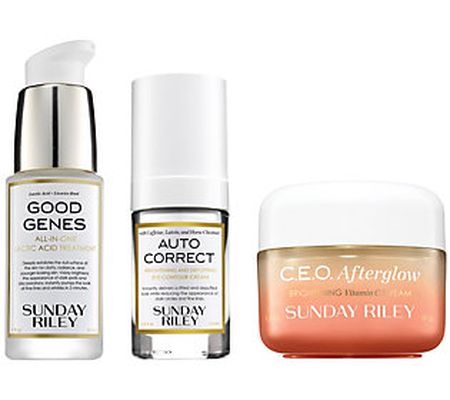 Sunday Riley Desert Island Must-Haves 3-Piece Skincare Kit